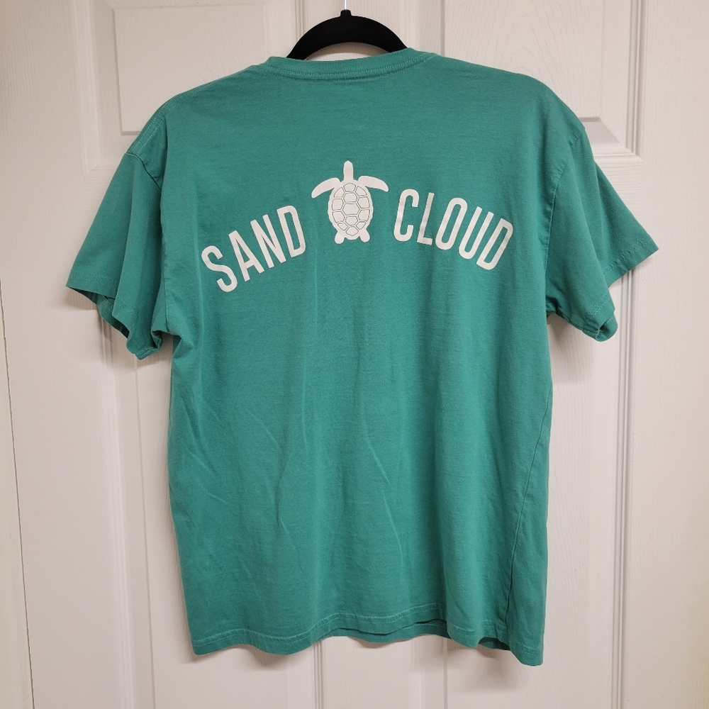 Sand Cloud Teal Turtle Tee